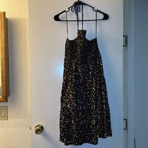 Floral Halter Dress Size M